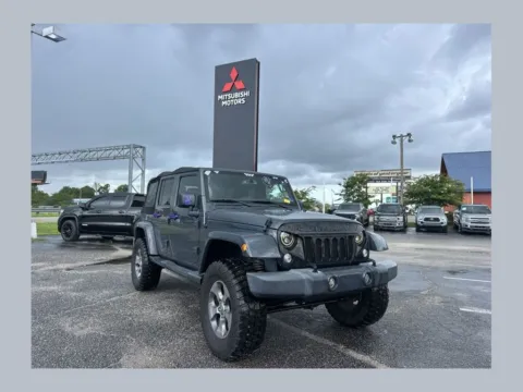Gray 2016 Jeep Wrangler Unlimited Sahara for sale in Myrtle Beach, SC