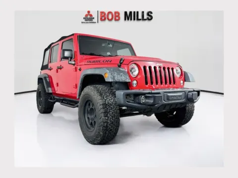 Red 2016 Jeep Wrangler Unlimited Rubicon for sale in Myrtle Beach, SC