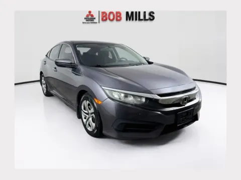 Gray 2017 Honda Civic LX for sale in Myrtle Beach, SC