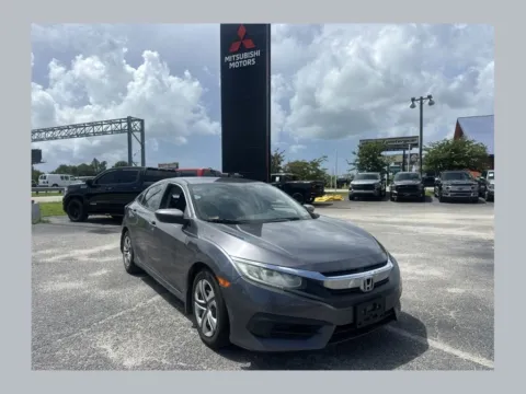 Gray 2017 Honda Civic LX for sale in Myrtle Beach, SC