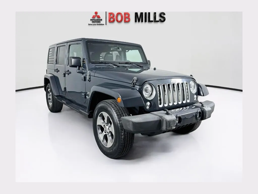 Gray 2017 Jeep Wrangler Unlimited Sahara for sale in Myrtle Beach, SC