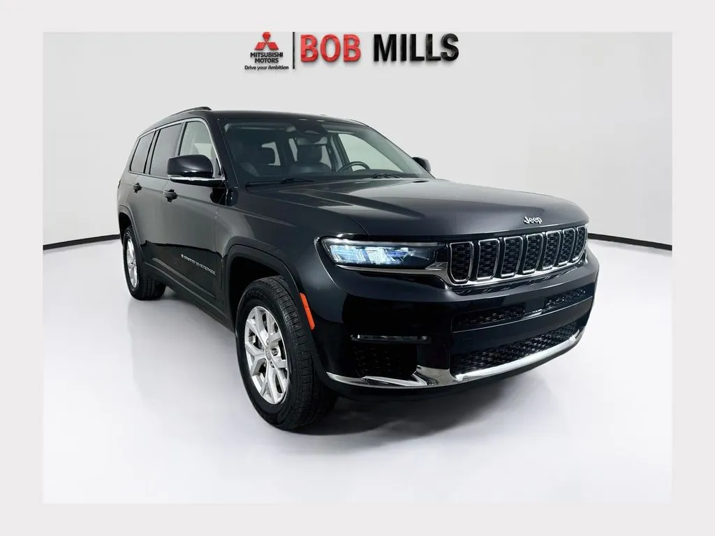 Black 2021 Jeep Grand Cherokee L Limited for sale in Myrtle Beach, SC