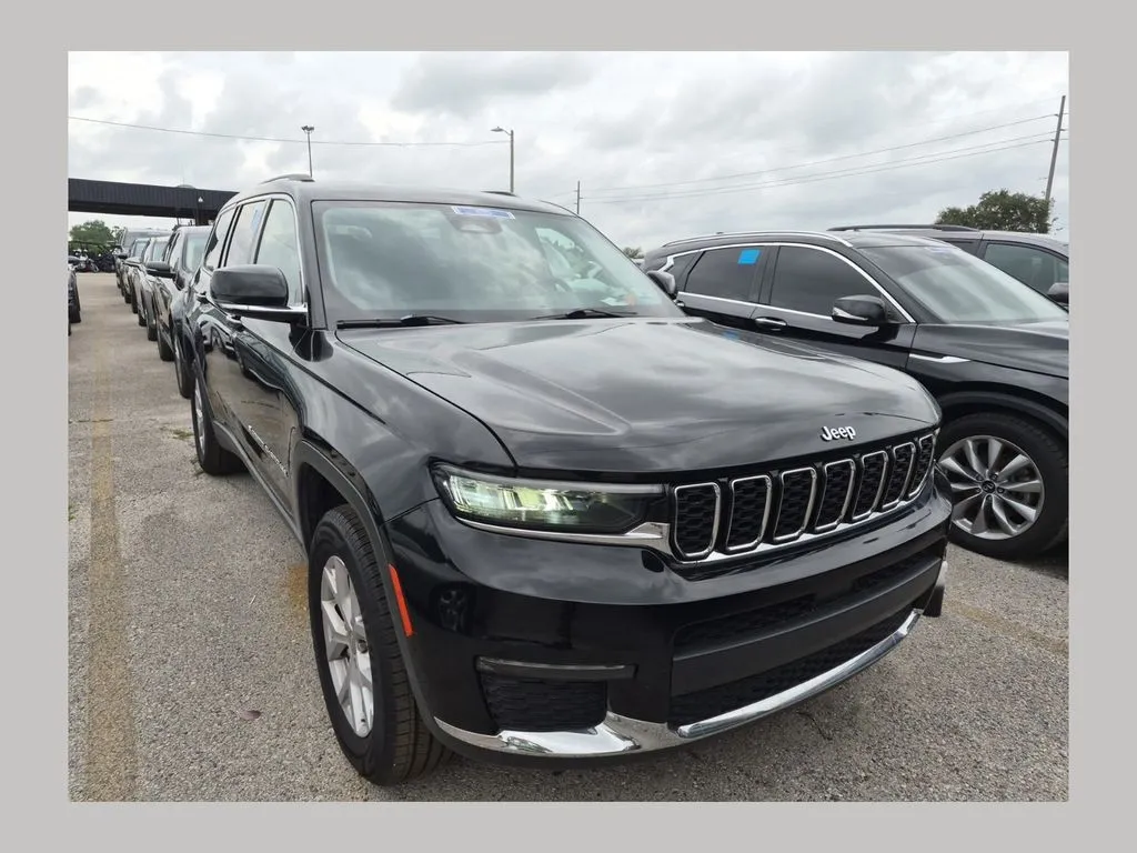 Black 2021 Jeep Grand Cherokee L Limited for sale in Myrtle Beach, SC