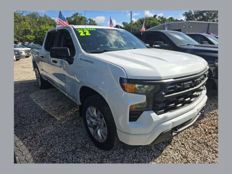 White 2022 Chevrolet Silverado 1500 Custom for sale in Myrtle Beach, SC