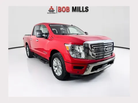 Red 2021 Nissan Titan SV for sale in Myrtle Beach, SC