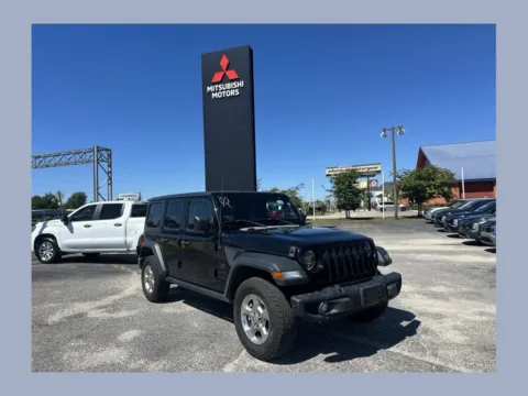 Black 2021 Jeep Wrangler Unlimited Sport for sale in Myrtle Beach, SC