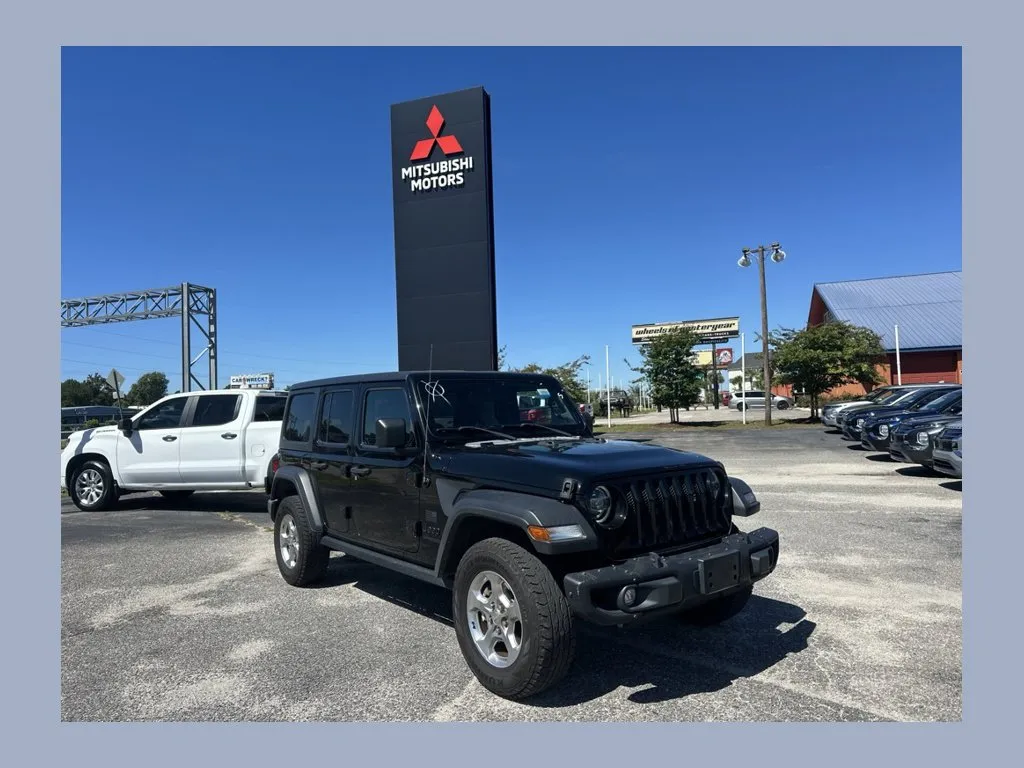 Black 2021 Jeep Wrangler Unlimited Sport for sale in Myrtle Beach, SC