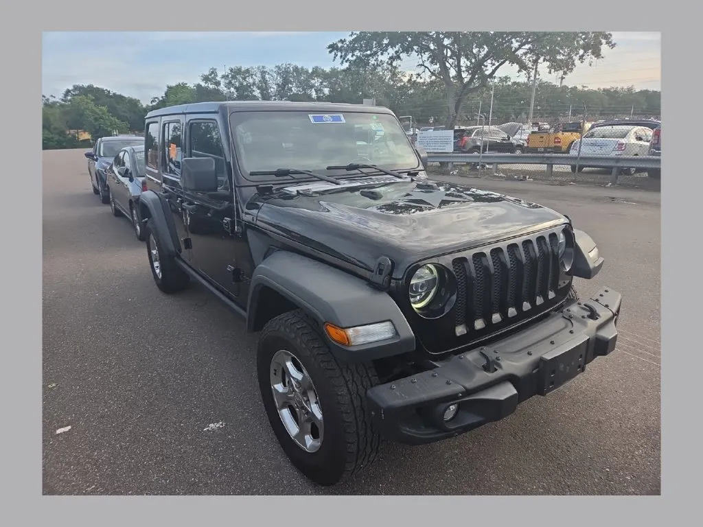 Black 2021 Jeep Wrangler Unlimited Sport for sale in Myrtle Beach, SC