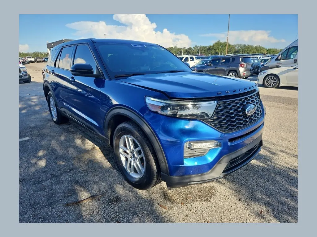 Blue 2021 Ford Explorer ST for sale in Myrtle Beach, SC