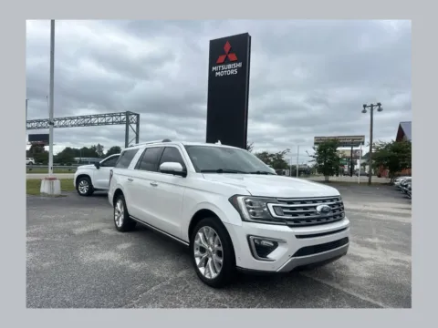 White 2019 Ford Expedition Max Limited for sale in Myrtle Beach, SC