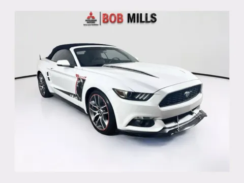 White 2015 Ford Mustang EcoBoost Premium for sale in Myrtle Beach, SC