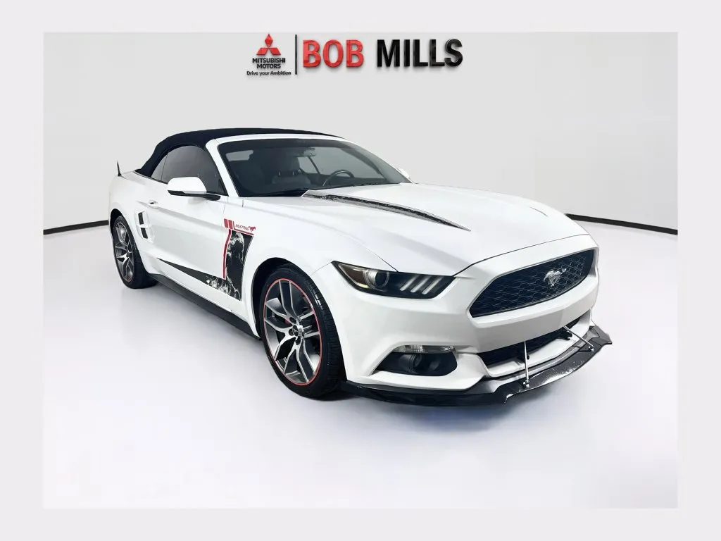White 2015 Ford Mustang EcoBoost Premium for sale in Myrtle Beach, SC