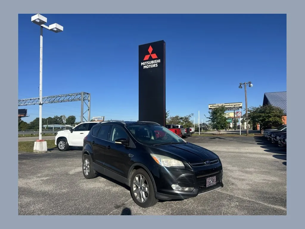Black 2014 Ford Escape Titanium for sale in Myrtle Beach, SC