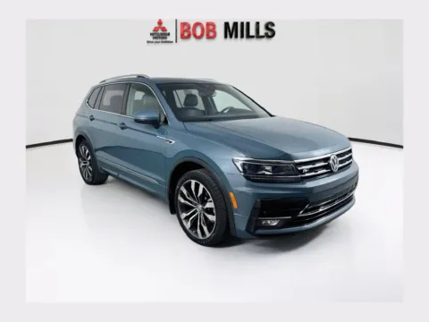 Blue 2021 Volkswagen Tiguan 2.0T SEL Premium R-Line for sale in Myrtle Beach, SC