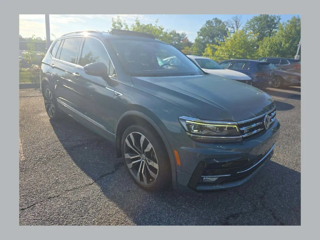 Blue 2021 Volkswagen Tiguan 2.0T SEL Premium R-Line for sale in Myrtle Beach, SC
