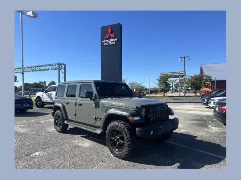Gray 2021 Jeep Wrangler Unlimited Willys for sale in Myrtle Beach, SC