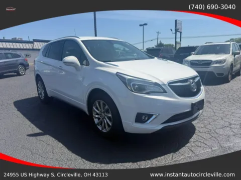 White 2019 Buick Envision Essence Sport Utility 4D for sale in Circleville, OH