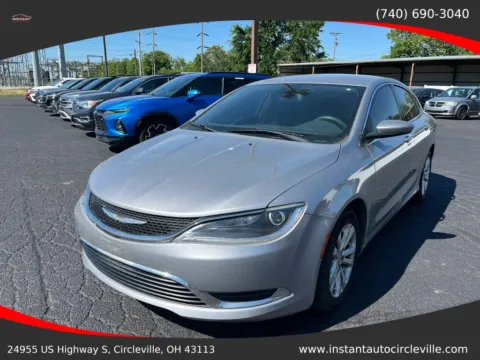 Gray 2015 Chrysler 200 Limited Sedan 4D for sale in Circleville, OH