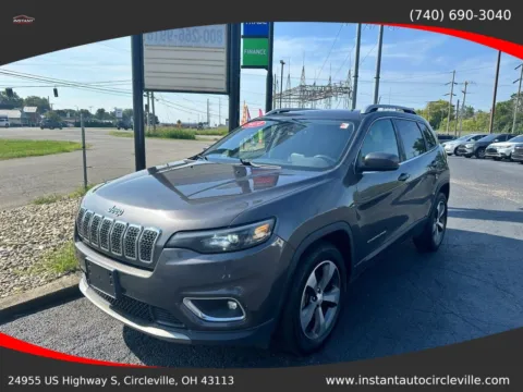 Gray 2019 Jeep Cherokee Limited Sport Utility 4D for sale in Circleville, OH