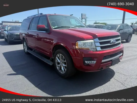 Red 2015 Ford Expedition EL Limited Sport Utility 4D for sale in Circleville, OH