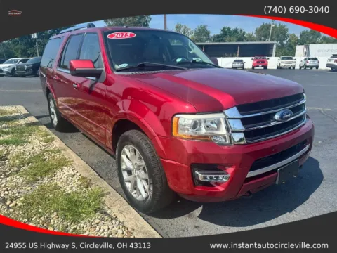 Another view of 2015 Ford Expedition EL Limited Sport Utility 4D for sale in Circleville, OH at Instant Auto Sales Circleville