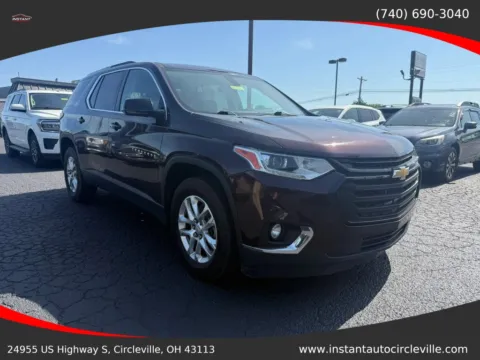 Purple 2018 Chevrolet Traverse LT Sport Utility 4D for sale in Circleville, OH