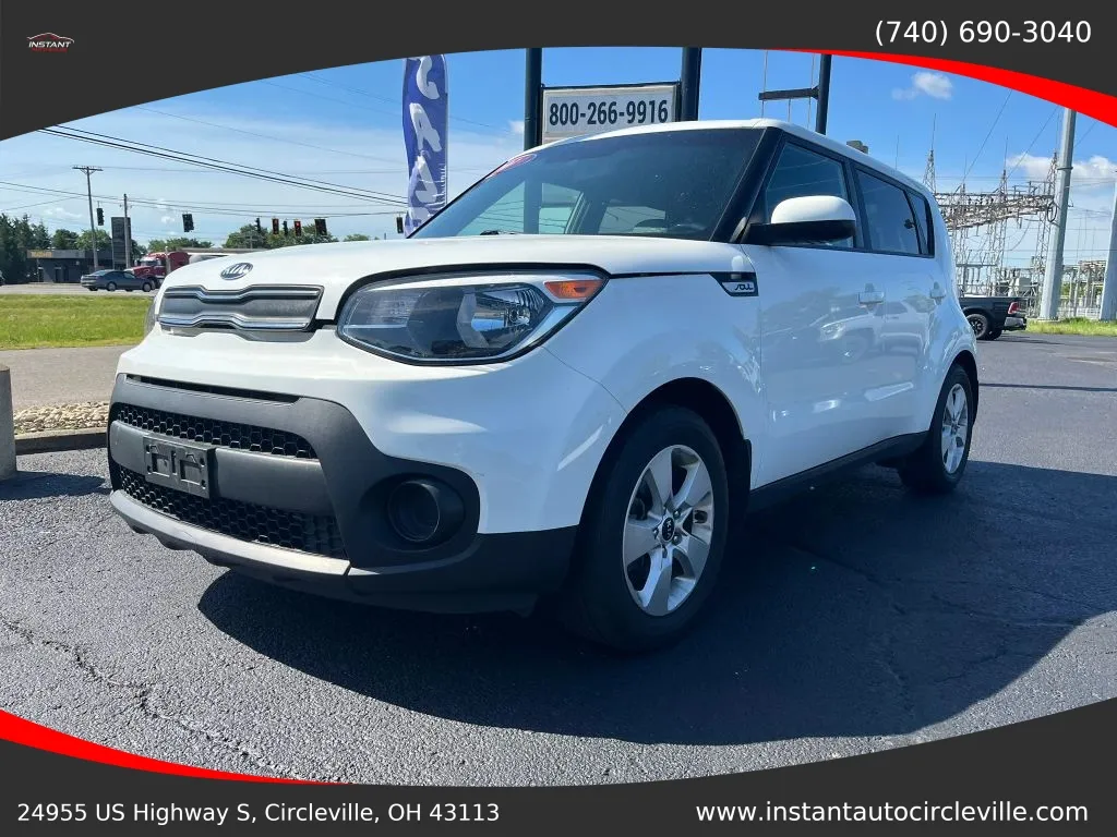 White 2019 Kia Soul Wagon 4D for sale in Circleville, OH