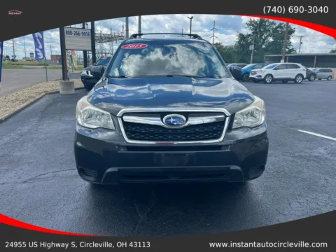 Photos of 2015 Subaru Forester 2.5i Premium Sport Utility 4D for sale in Circleville, OH at Instant Auto Sales Circleville