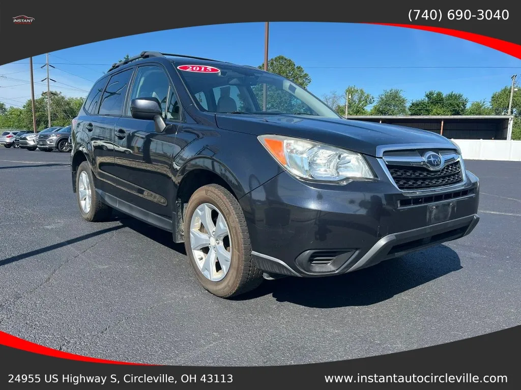 Gray 2015 Subaru Forester 2.5i Premium Sport Utility 4D for sale in Circleville, OH