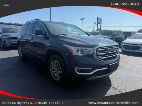 Blue 2019 GMC Acadia SLE-2 Sport Utility 4D for sale in Circleville, OH