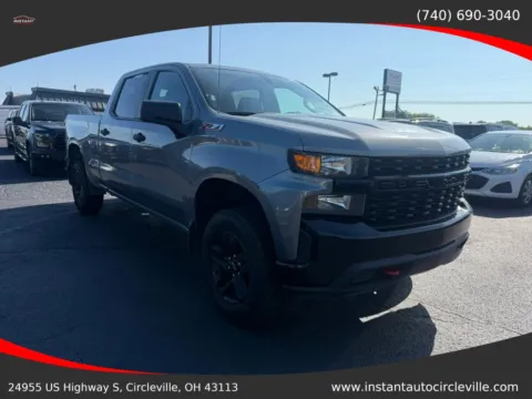 Another view of 2019 Chevrolet Silverado 1500 Crew Cab Custom Trail Boss Pickup 4D 5 3/4 ft for sale in Circleville, OH at Instant Auto Sales Circleville