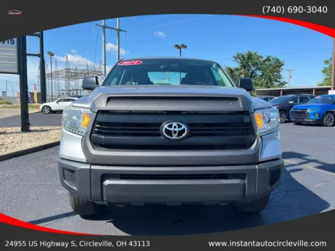 Photos of 2014 Toyota Tundra Double Cab SR Pickup 4D 6 1/2 ft for sale in Circleville, OH at Instant Auto Sales Circleville