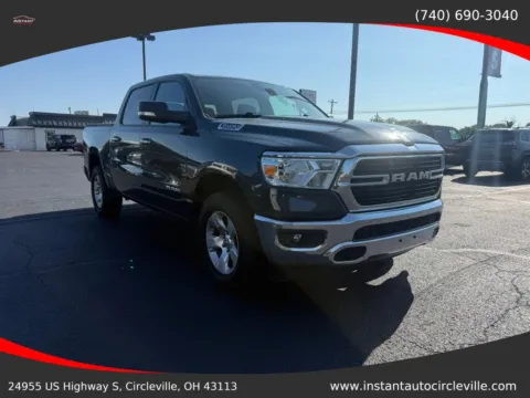 Gray 2019 Ram 1500 Crew Cab Big Horn Pickup 4D 5 1/2 ft for sale in Circleville, OH