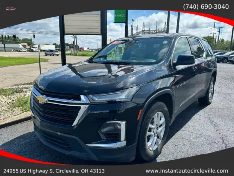 Black 2023 Chevrolet Traverse LS Sport Utility 4D for sale in Circleville, OH