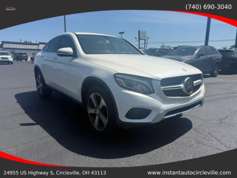 White 2017 Mercedes-Benz GLC Coupe GLC 300 4MATIC Sport Utility 4D for sale in Circleville, OH