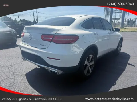 Another view of 2017 Mercedes-Benz GLC Coupe GLC 300 4MATIC Sport Utility 4D for sale in Circleville, OH at Instant Auto Sales Circleville