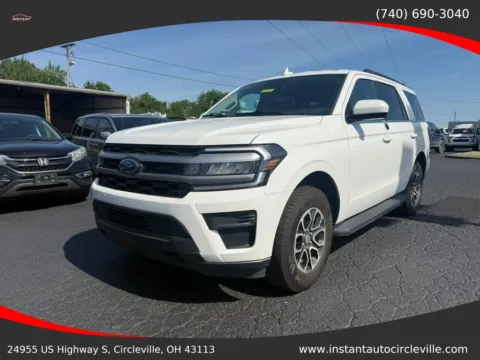 White 2022 Ford Expedition XLT Sport Utility 4D for sale in Circleville, OH