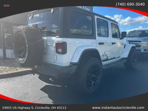 More photos of 2019 Jeep Wrangler Unlimited Sahara Sport Utility 4D at Instant Auto Sales Circleville, OH