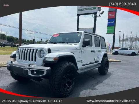 Another view of 2019 Jeep Wrangler Unlimited Sahara Sport Utility 4D for sale in Circleville, OH at Instant Auto Sales Circleville