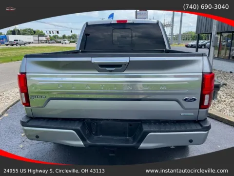 Photos of 2020 Ford F-150 SuperCrew Cab Platinum Pickup 4D 5 1/2 ft for sale in Circleville, OH at Instant Auto Sales Circleville