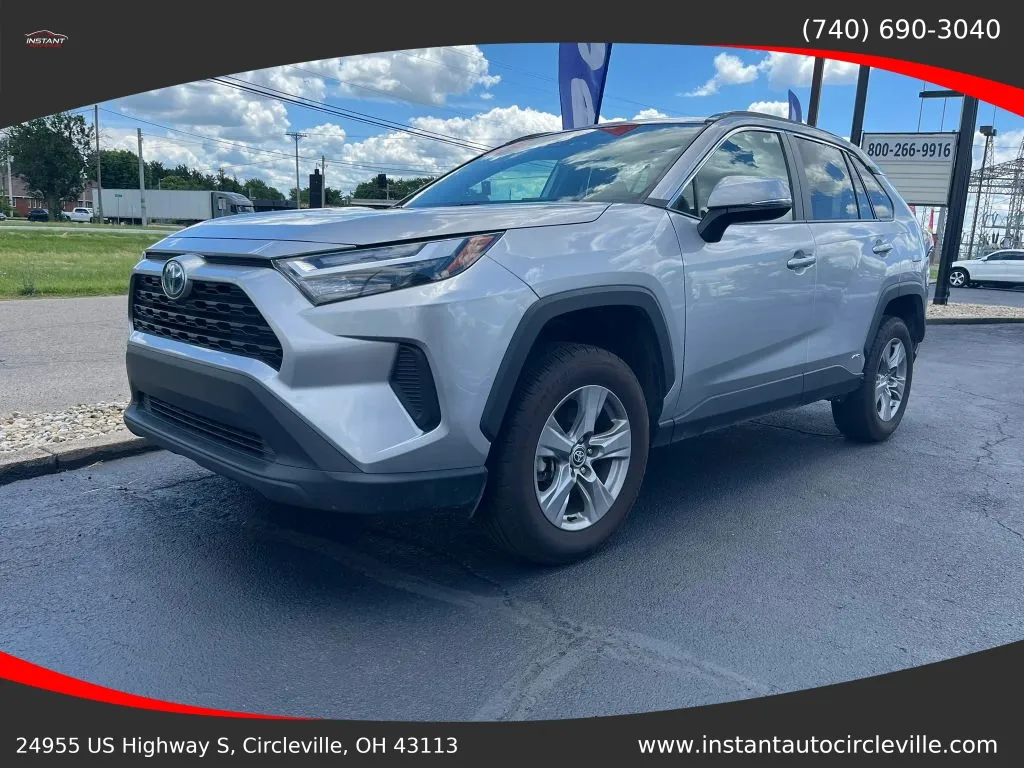 Silver 2023 Toyota RAV4 Hybrid XLE Sport Utility 4D for sale in Circleville, OH
