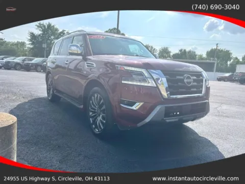Another view of 2022 Nissan Armada Platinum Sport Utility 4D for sale in Circleville, OH at Instant Auto Sales Circleville