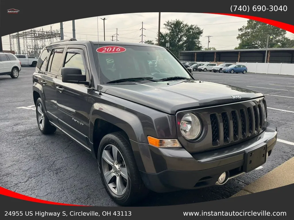 Gray 2016 Jeep Patriot High Altitude Edition Sport Utility 4D for sale in Circleville, OH