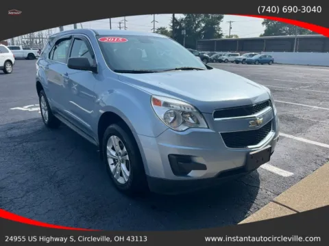 Blue 2015 Chevrolet Equinox LS Sport Utility 4D for sale in Circleville, OH
