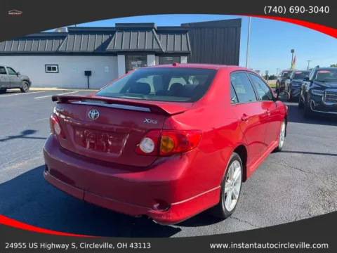 More photos of 2009 Toyota Corolla XRS Sedan 4D at Instant Auto Sales Circleville, OH