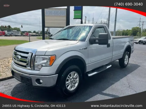 Silver 2011 Ford F-150 Regular Cab XL Pickup 2D 8 ft for sale in Circleville, OH