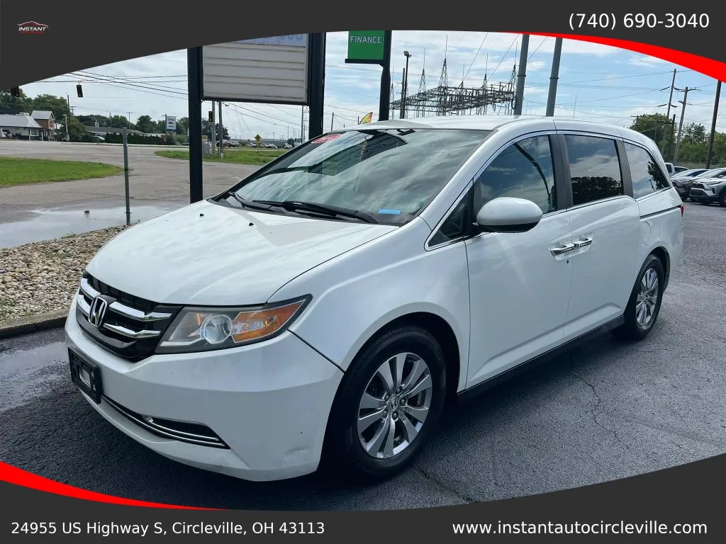 White 2014 Honda Odyssey EX Minivan 4D for sale in Circleville, OH