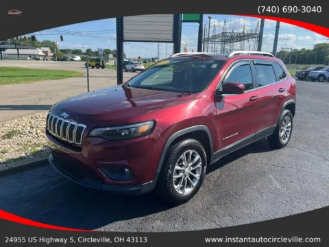 Red 2020 Jeep Cherokee Latitude Plus Sport Utility 4D for sale in Circleville, OH