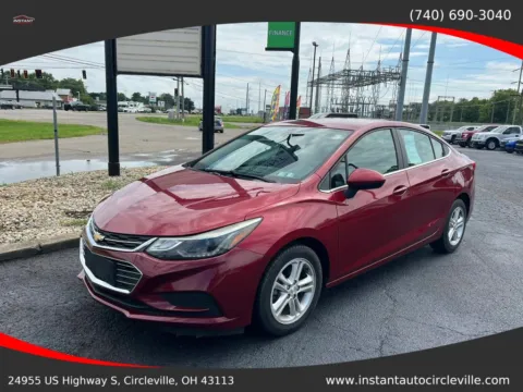 Red 2017 Chevrolet Cruze LT Sedan 4D for sale in Circleville, OH