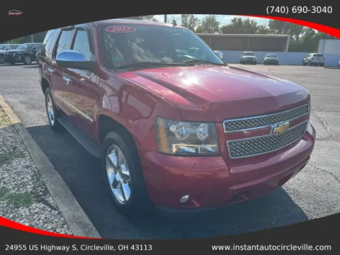 Another view of 2013 Chevrolet Tahoe LTZ Sport Utility 4D for sale in Circleville, OH at Instant Auto Sales Circleville